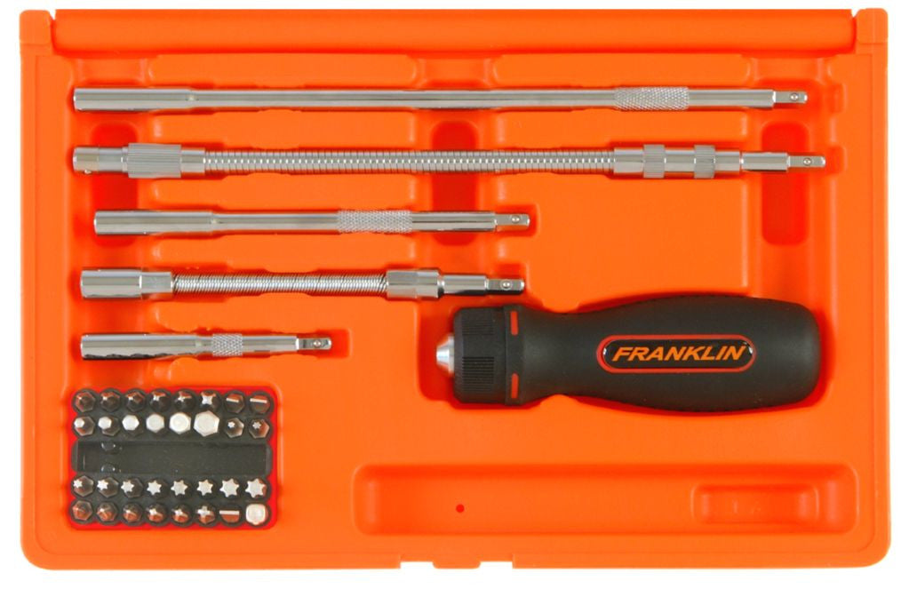 Franklin Tools 38pce Ratchet Screwdriver Set 8738