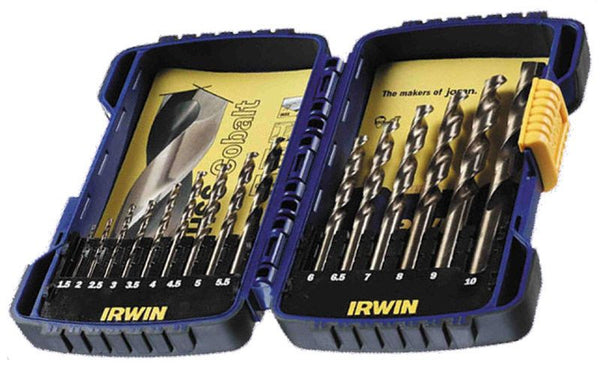 Franklin Tools Irwin 15pce HS Cobalt Pro Drill Set A03990