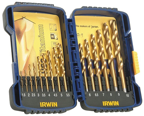 Franklin Tools Irwin 15pce HSTiN Pro Drill Set A03991