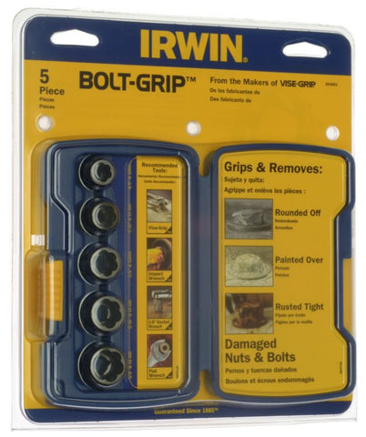 Franklin Tools 5pce Irwin Bolt Grip Set  A04634