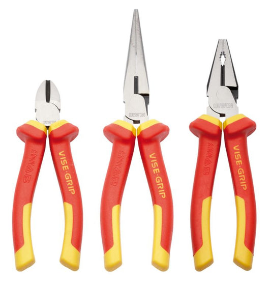 Franklin Tools Irwin Pro 3 pce VDE Pliers Set A05519