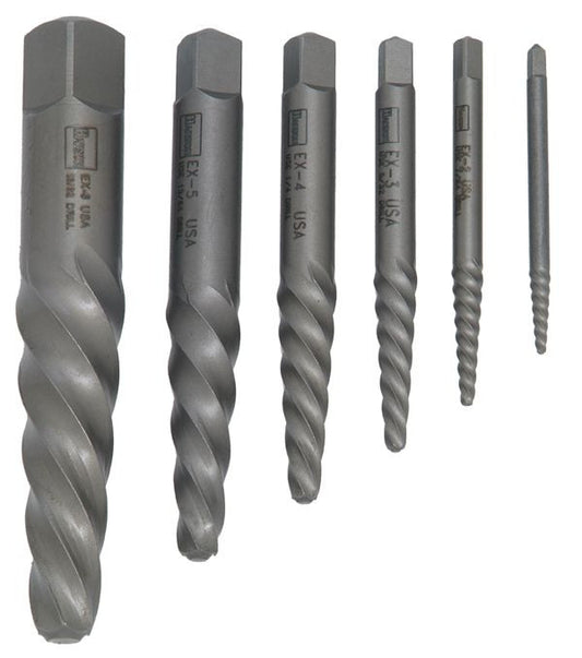 Franklin Tools Irwin 6pce Spiral Flute Extractor Set A53545