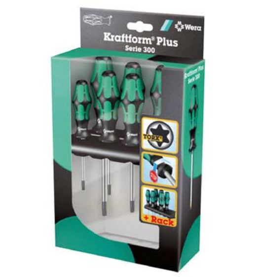 Franklin Tools Wera 6pce Torx Screwdriver Set AW8062