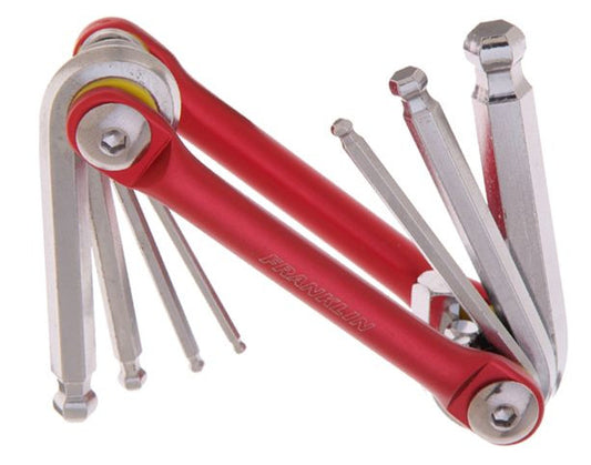 Franklin Tools 7pce Ball Hexagon Keys 2-8mm BT308