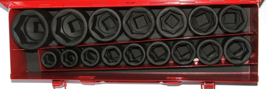 Franklin Tools 16pc Impact Sockets 19-50mm 3/4"dr FB3416