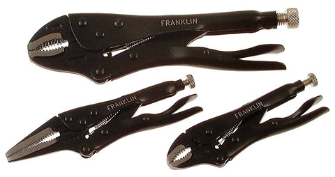 Franklin Tools 3 pce PRO Lock Grip Plier Set FP103