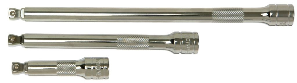 Franklin Tools 3pce 3"6"9" Ext Bar Set 3/8" FT3801