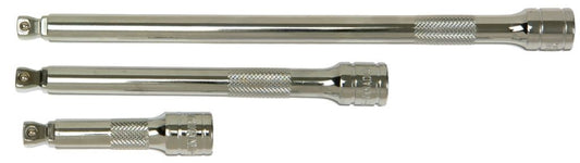 Franklin Tools 3pce 3"6"9" Ext Bar Set 3/8" FT3801