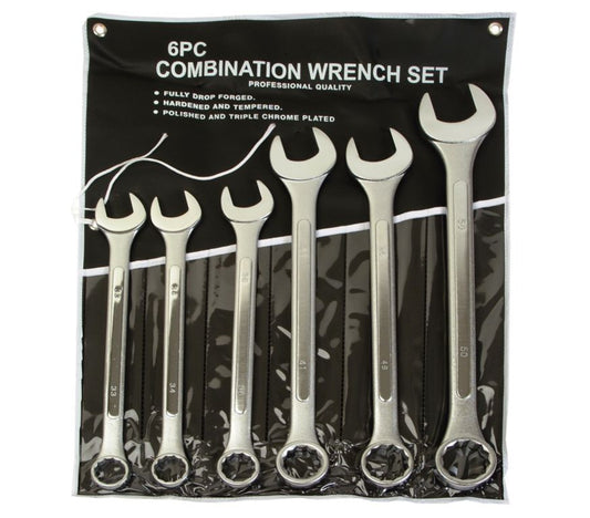 Franklin Tools 6pce Combi Spanners 33-50mm FT560