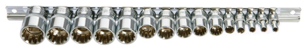 Franklin Tools 15pce MultiDrive Sockets 4-19mm MD999