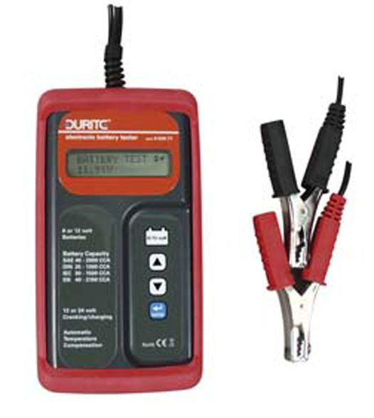 Franklin Tools Durite Battery Tester 6v 12v 24v R52471
