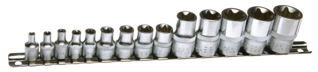 Franklin Tools 14pce Star Socket Set E4-E24 SE800
