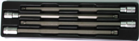 Franklin Tools 4pc Long Spline Bit Set  300mm 1/2"dr TA5624
