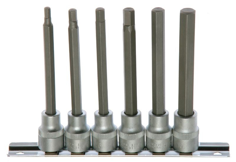 Franklin Tools Long Hexagon Bit Sockets - 3/8" dr TA565
