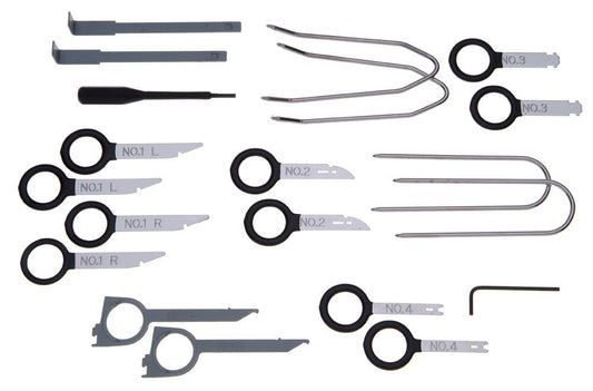Franklin Tools 20pce Radio Removal Tool Set TA649