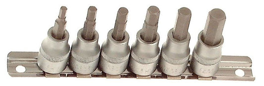 Franklin Tools 6pce Hexagon Socket Set 3/8"dr TA704