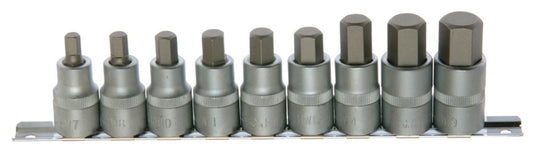 Franklin Tools 9pce Hexagon Socket Set 1/2"dr TA705