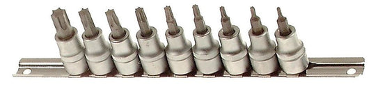 Franklin Tools 9pce Star Bit Socket Set 3/8"dr TA709