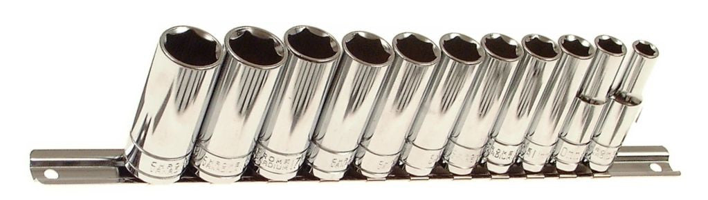 Franklin Tools 11pce MM Deep Sockets 3/8"dr TA716