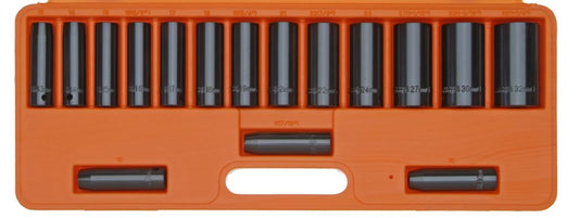 Franklin Tools 16pc 12pt Deep Impact Skt 10-32mm 1/2" TA803