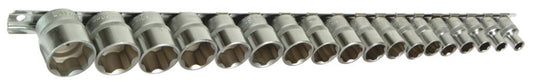Franklin Tools 18pce XL Sockets 6-24mm 3/8"dr XL3818