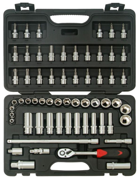 Franklin Tools 61pc Socket Set 72T 3/8" dr XL3861